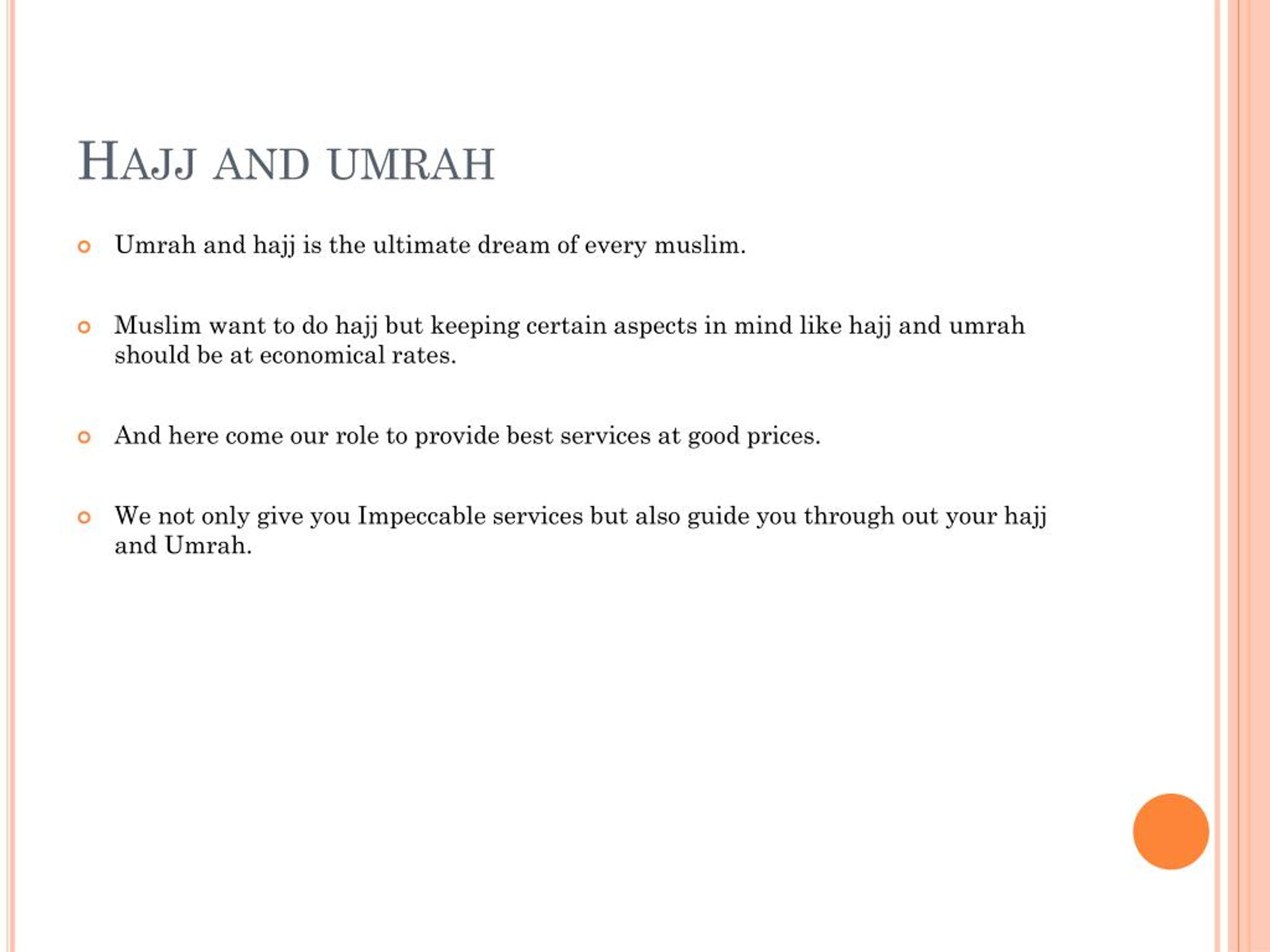 PPT - Packages of Umrah and Hajj PowerPoint Presentation, free download