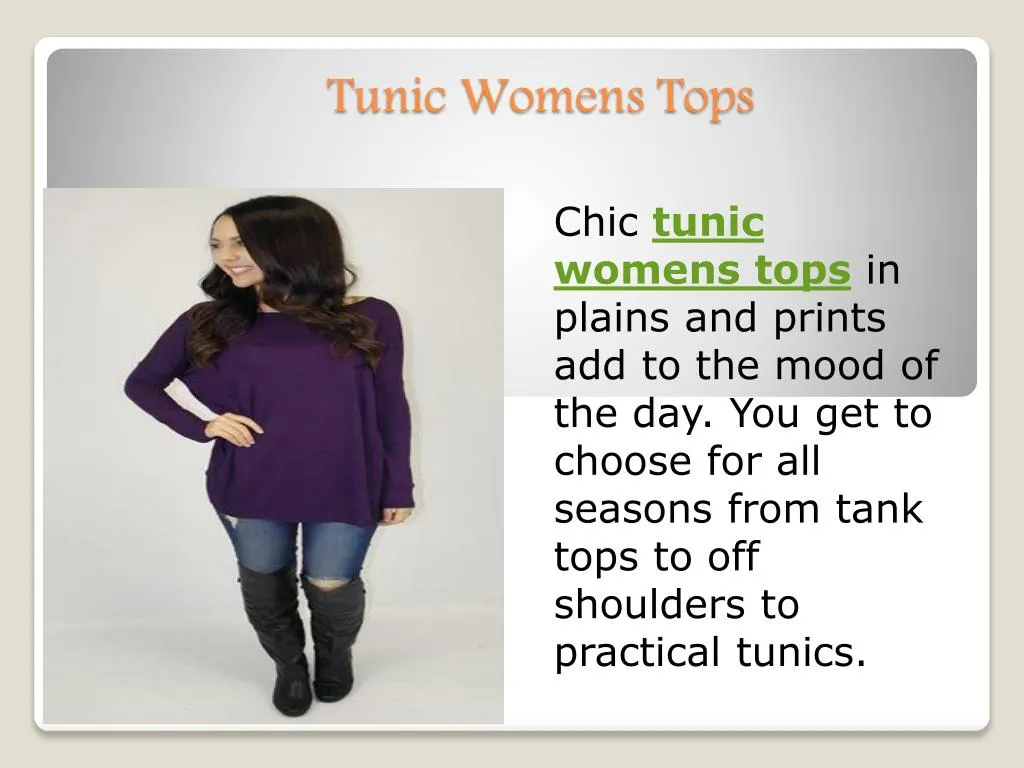 tunic womens tops n.