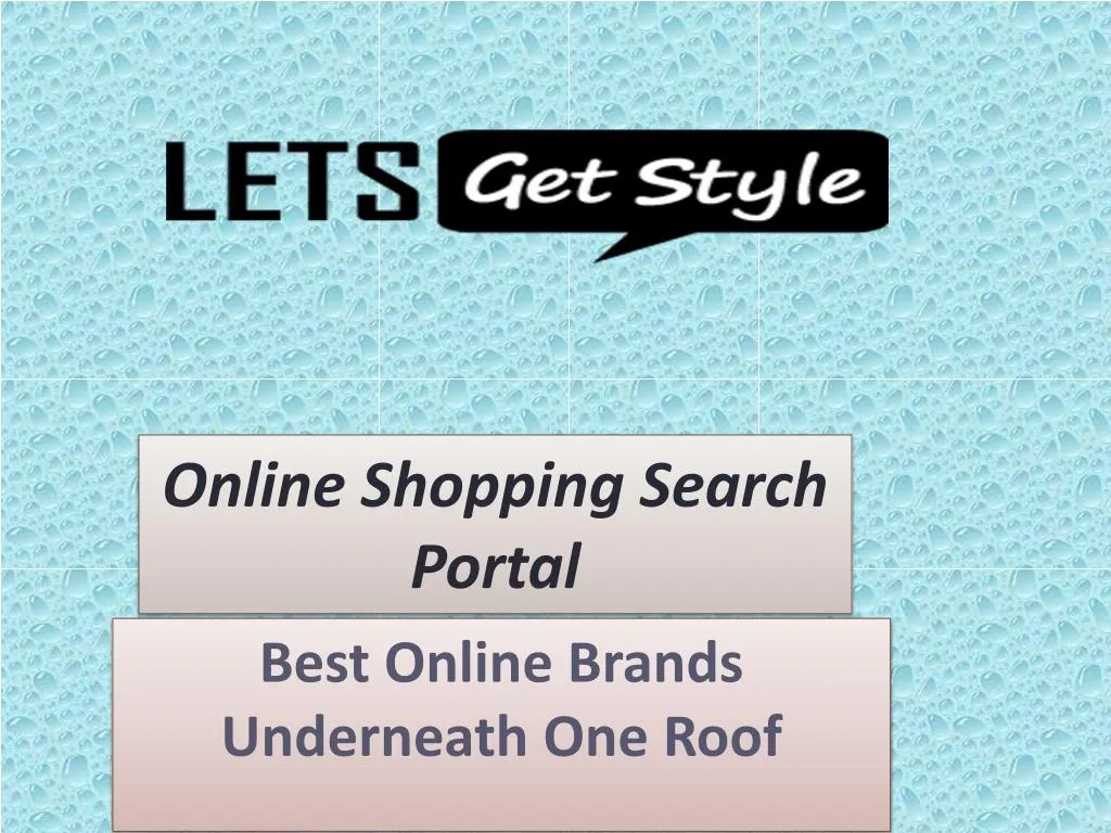 online shopping search portal n.