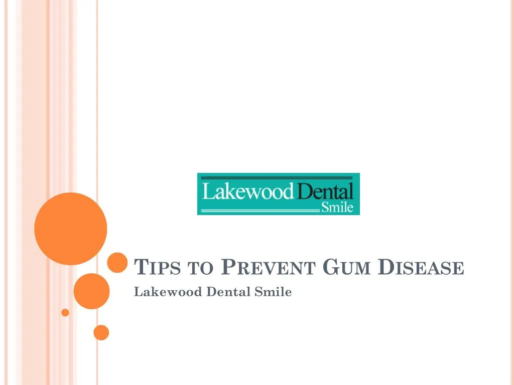 tips to prevent gum disease n.