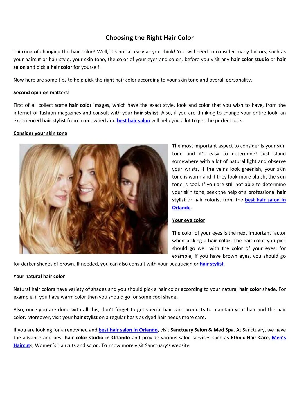 PPT - Choosing the Right Hair Color PowerPoint Presentation, free download  - ID:7223188