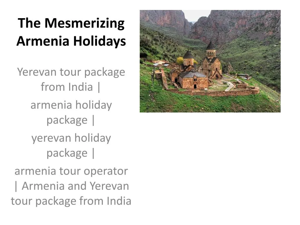 holidays in armenia essay