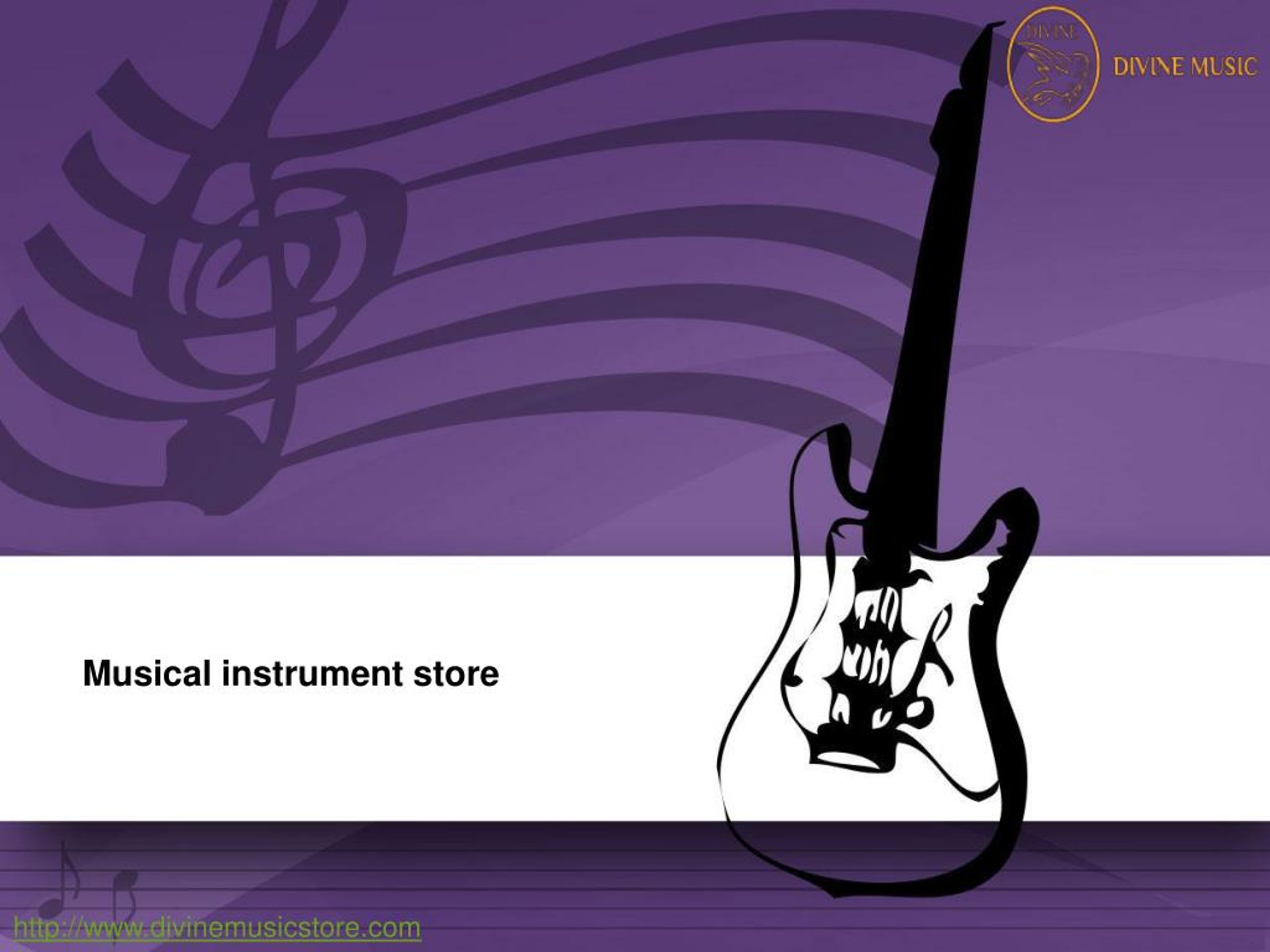 PPT - Divin Musical instrument store PowerPoint Presentation, free download  - ID:7224982