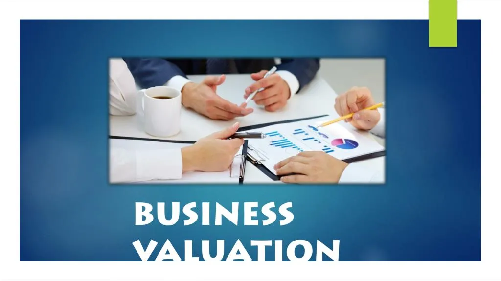 business valuation presentation