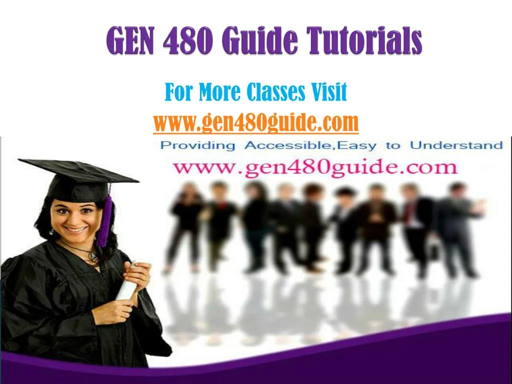 gen 480 guide tutorials n.