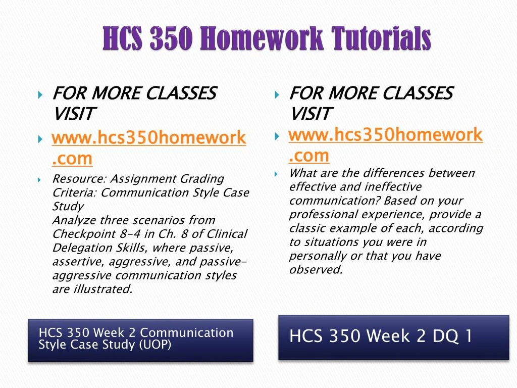 communication style case study hcs 350 communication style case study hcs 350