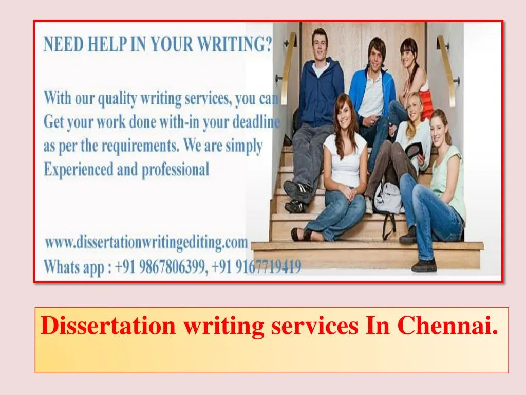 Phd thesis writing chennai