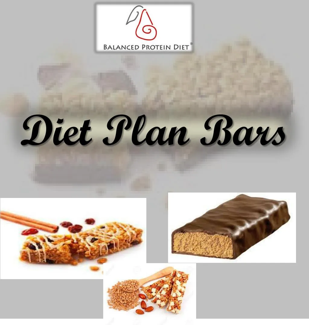 diet plan bars n.