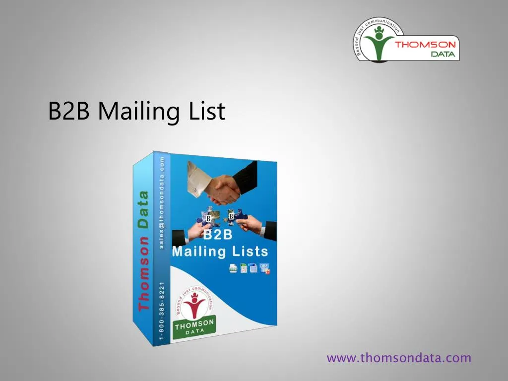 b2b direct mail lists