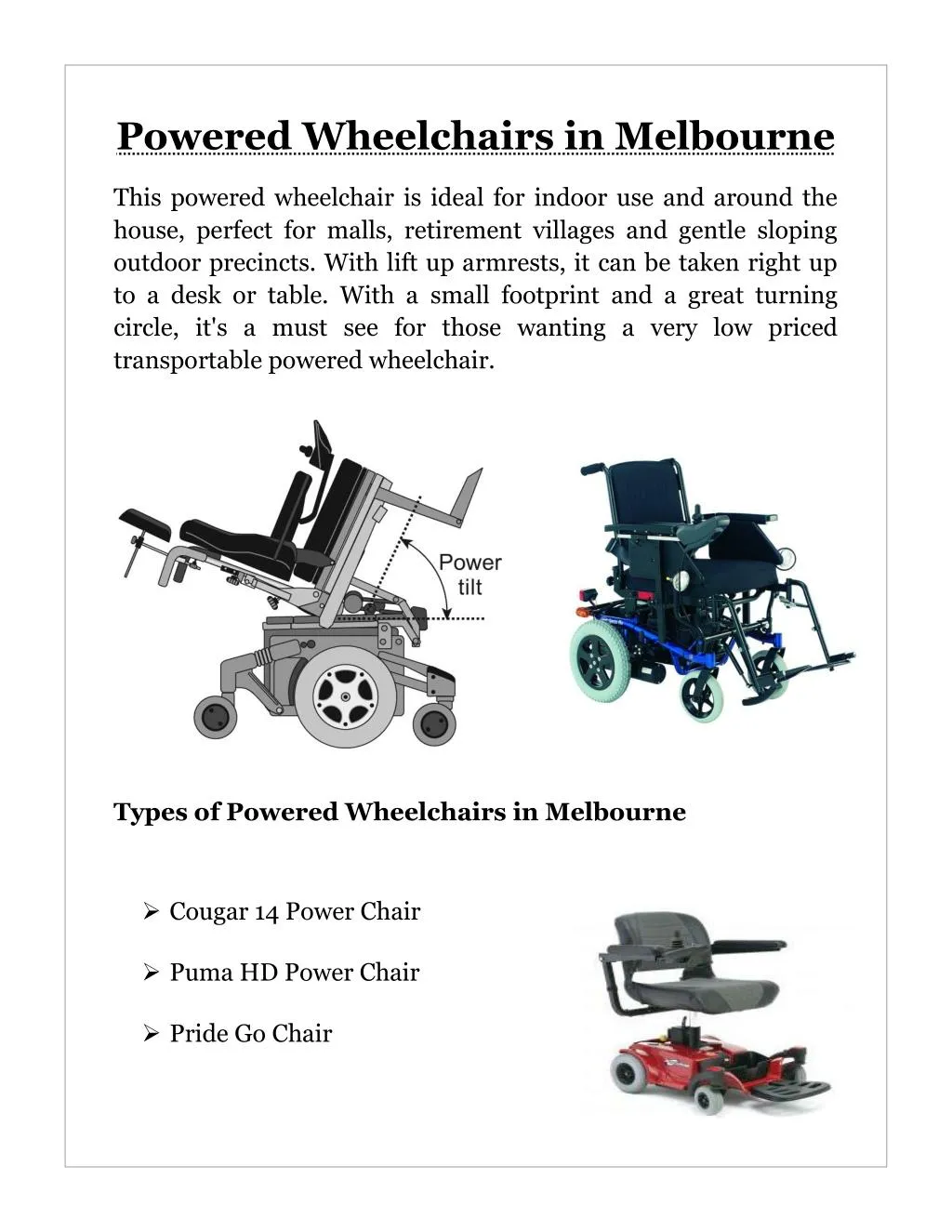 PPT Powered Wheelchairs Melbourne PowerPoint Presentation, free