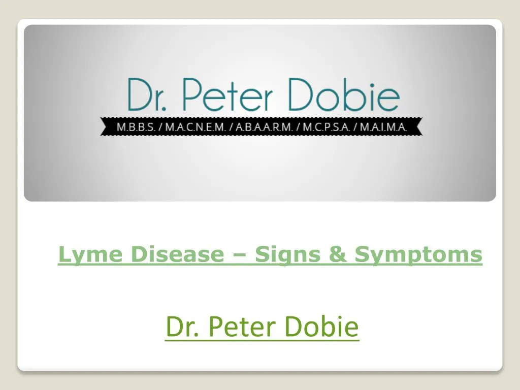 lyme disease signs symptoms n.