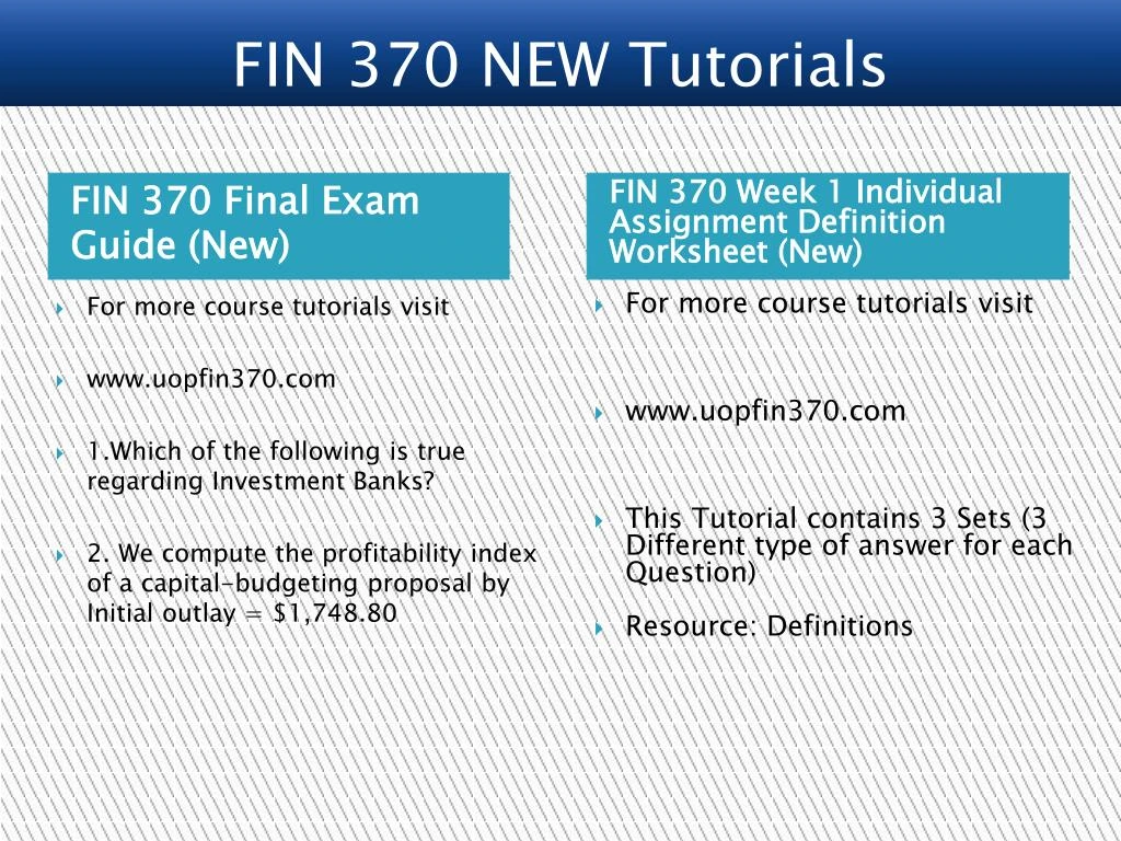 exam2 fin370 b key exam2 fin370 b key