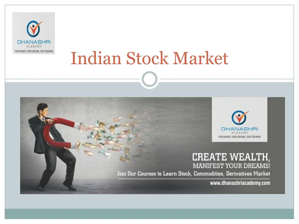 presentation of indian stock market