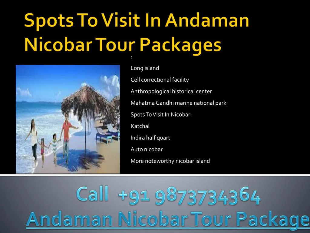 spots to visit in andaman nicobar tour packages n.