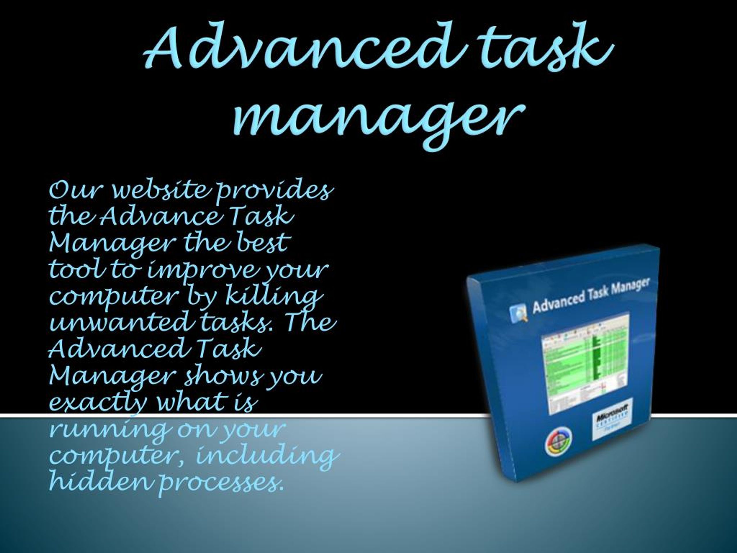 Advanced tasks