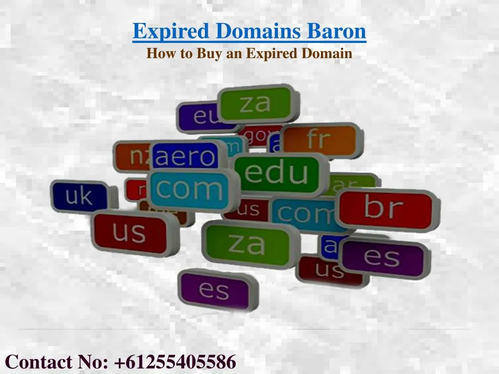 Ppt Where To Buy Domain Names Expired Domains Baron Powerpoint Images, Photos, Reviews