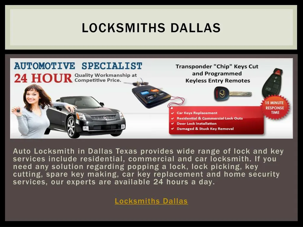 PPT - Locksmiths Dallas PowerPoint Presentation, Free Download - ID:7232874