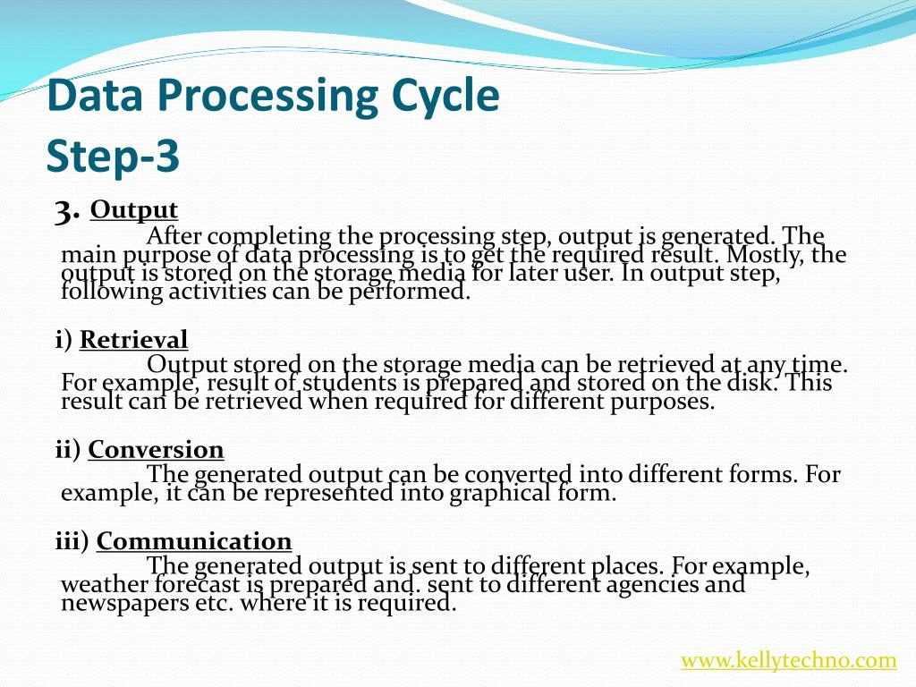 Data Processing Cycle Stages Of Data Processing Cycle - vrogue.co