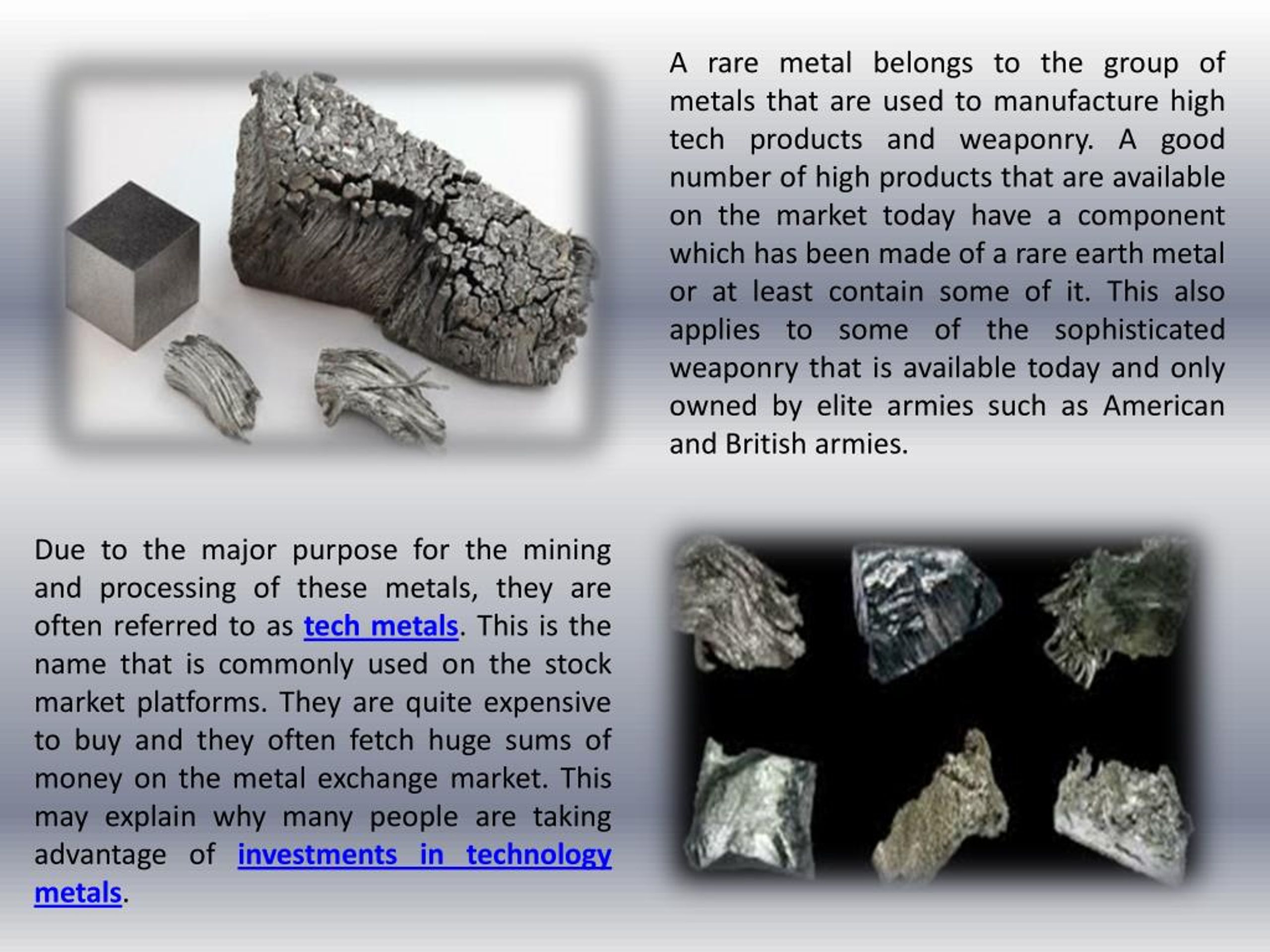 PPT - What Are Rare Earth Metals? PowerPoint Presentation, free ...