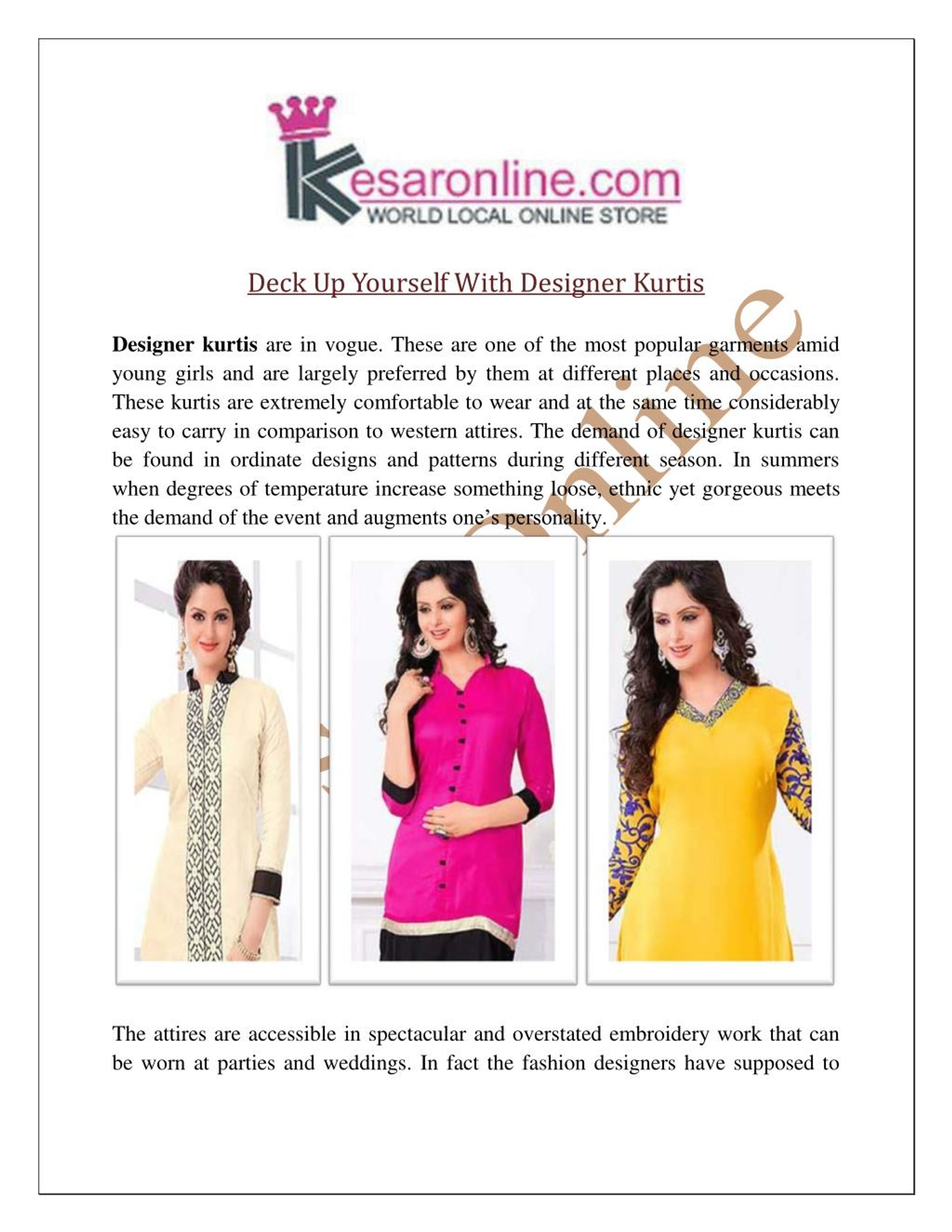 Pink Partywear Embroidery With Embellished Cotton Kurti Pant Set With