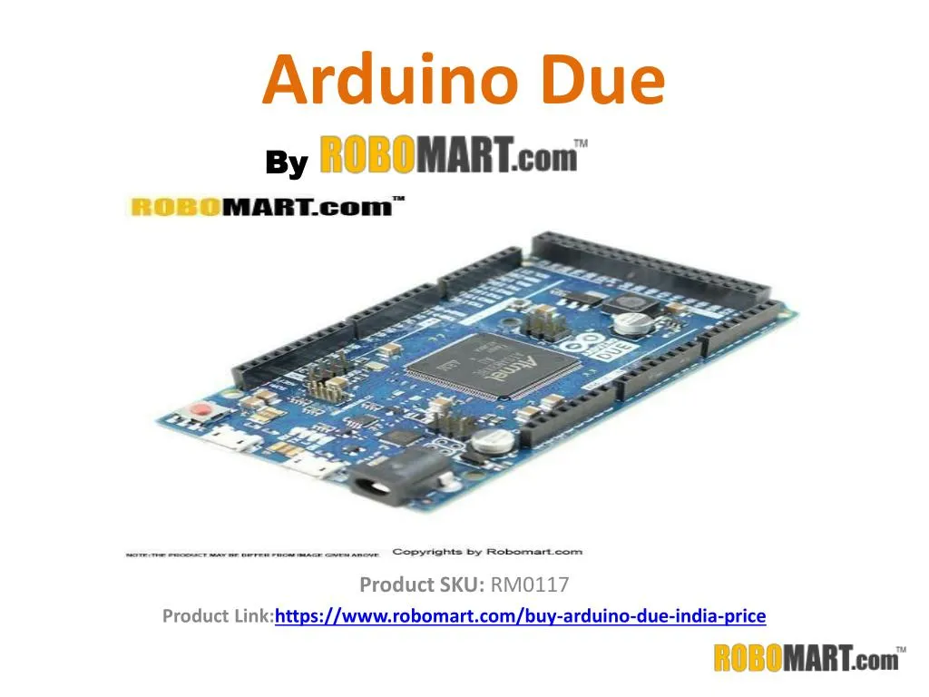 Ppt Order Arduino Due By Robomart Powerpoint Presentation Free Download Id7233484 3537