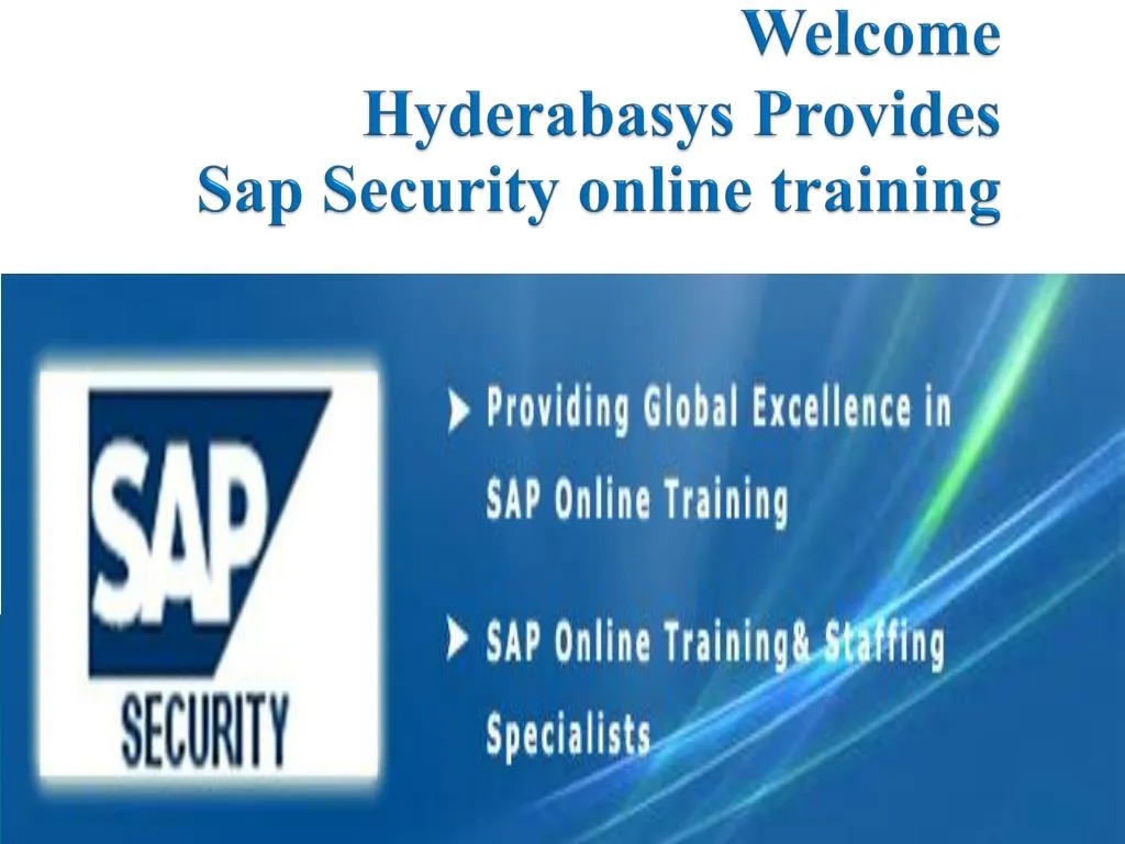 PPT sap security online training in UK PowerPoint Presentation, free