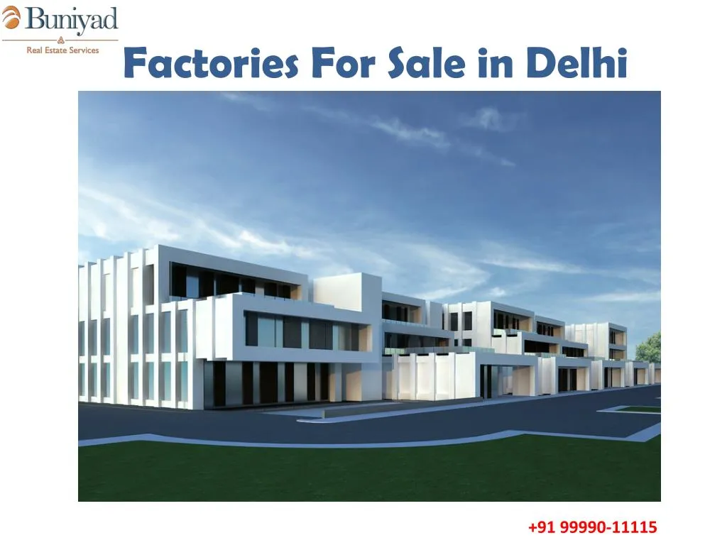 factories for sale in delhi n.