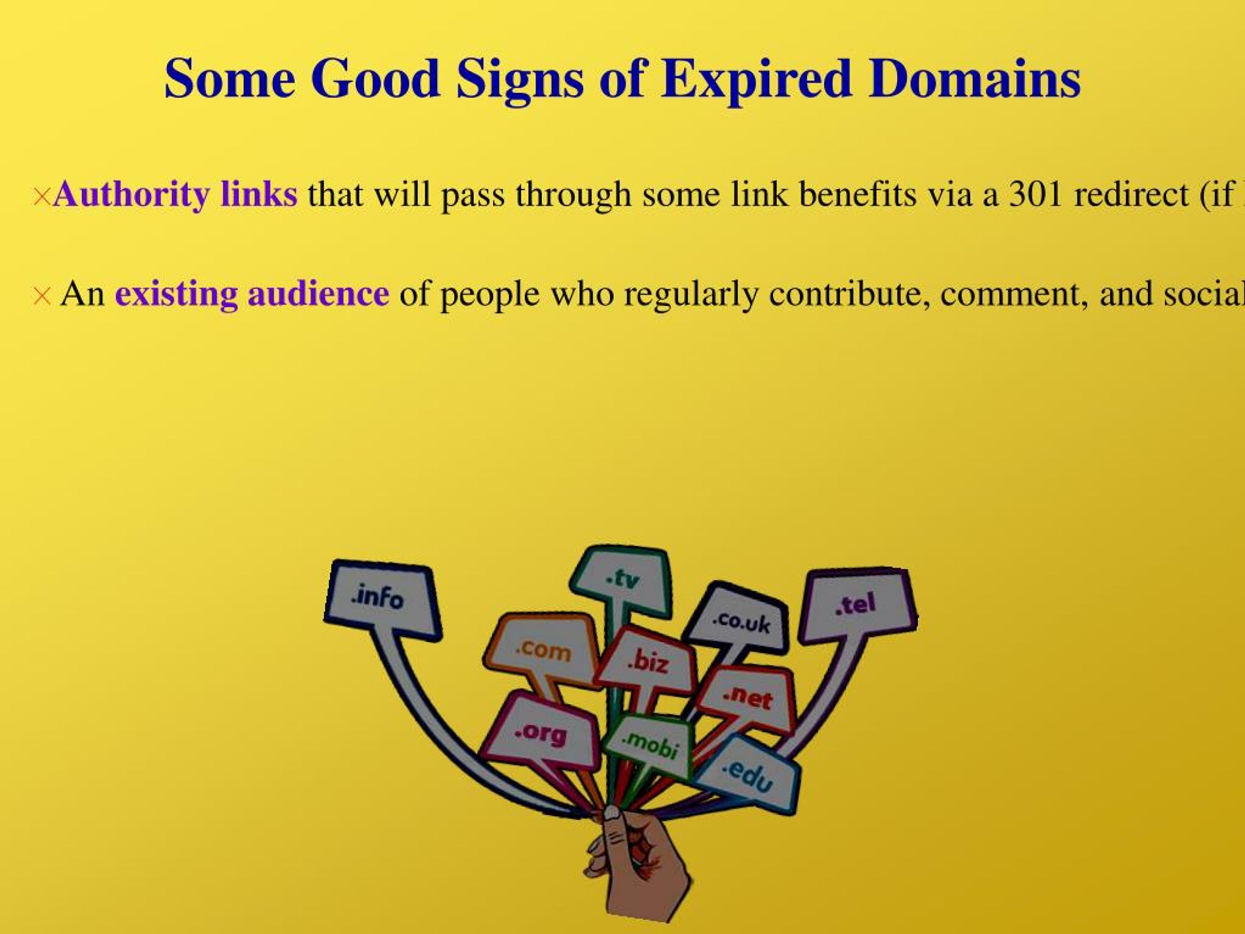 PPT - Buy An Expired Domain | Expired Domains Baron | Expired Domains ...