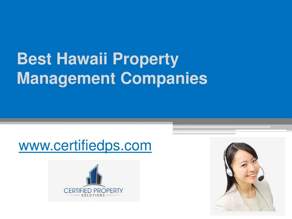 best hawaii property management companies n.