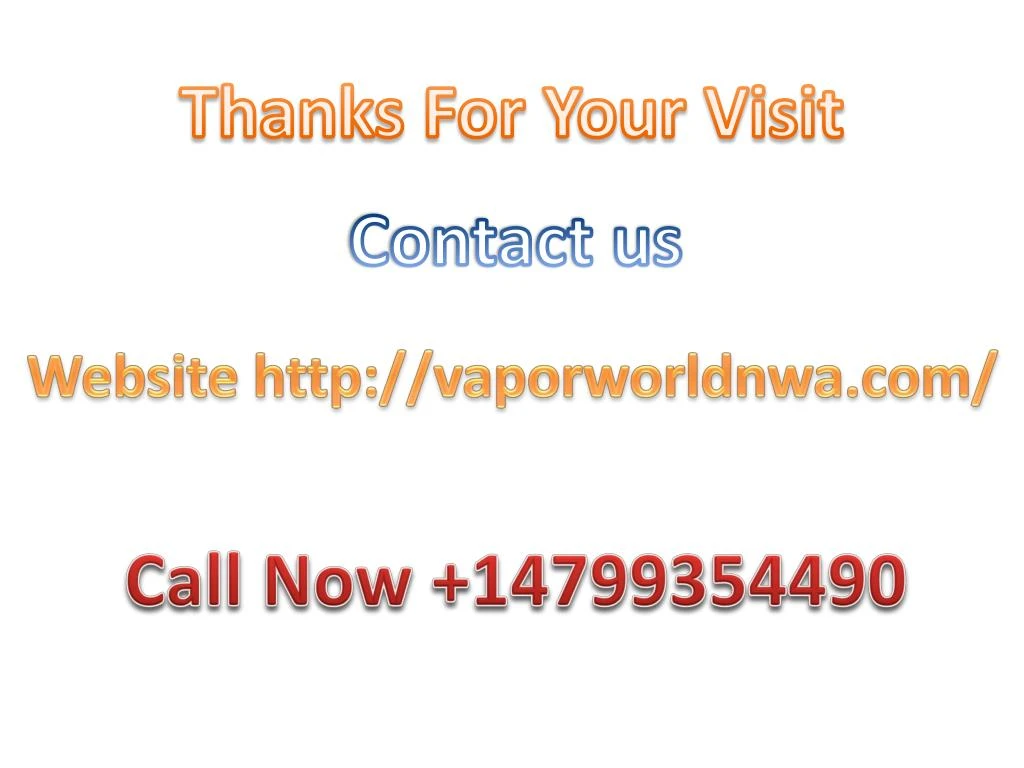 PPT - Vapor World PowerPoint Presentation - ID:7235665