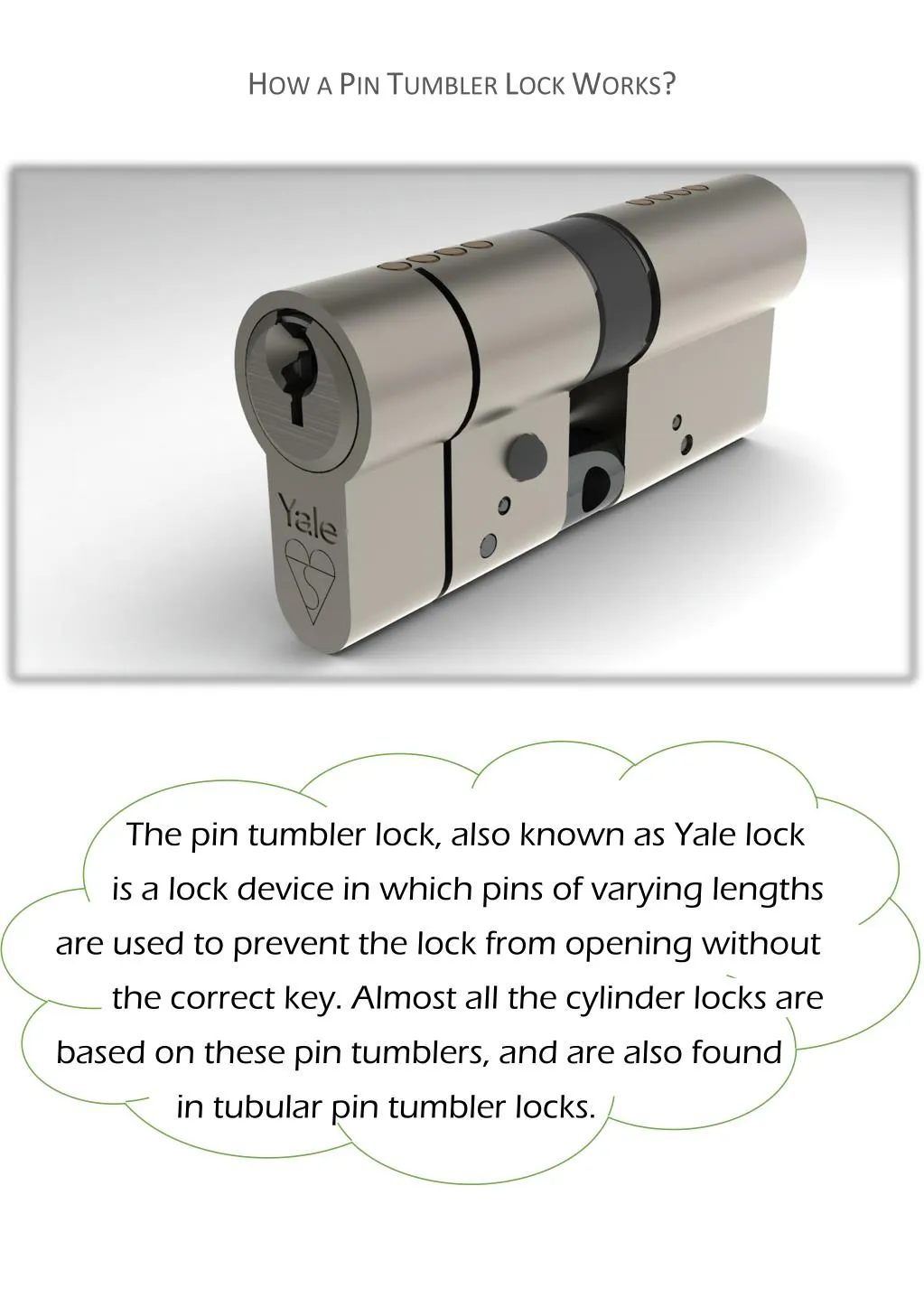 PPT Understanding How Pin Tumbler Lock Works PowerPoint Presentation
