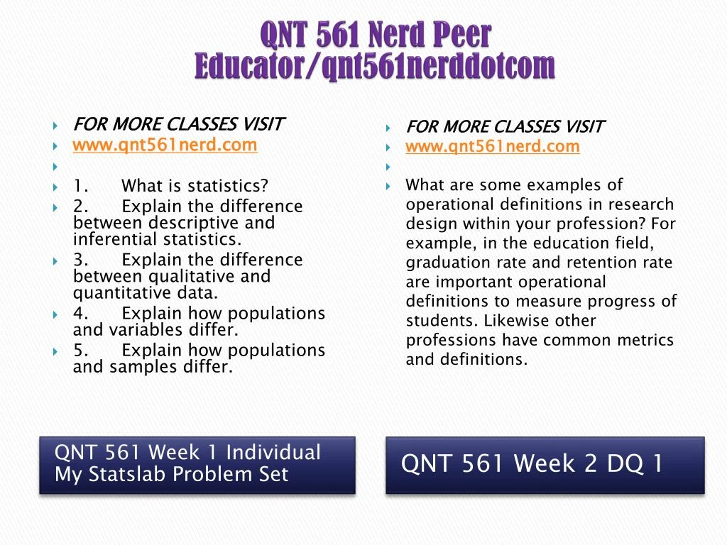 qnt 561 week 1 problem 81 Qnt/561 practice problems in mystatlab - answered by a verified tutor. qnt 561 week 1 problem 81 Qnt/561 practice problems in mystatlab - answered by a verified tutor.