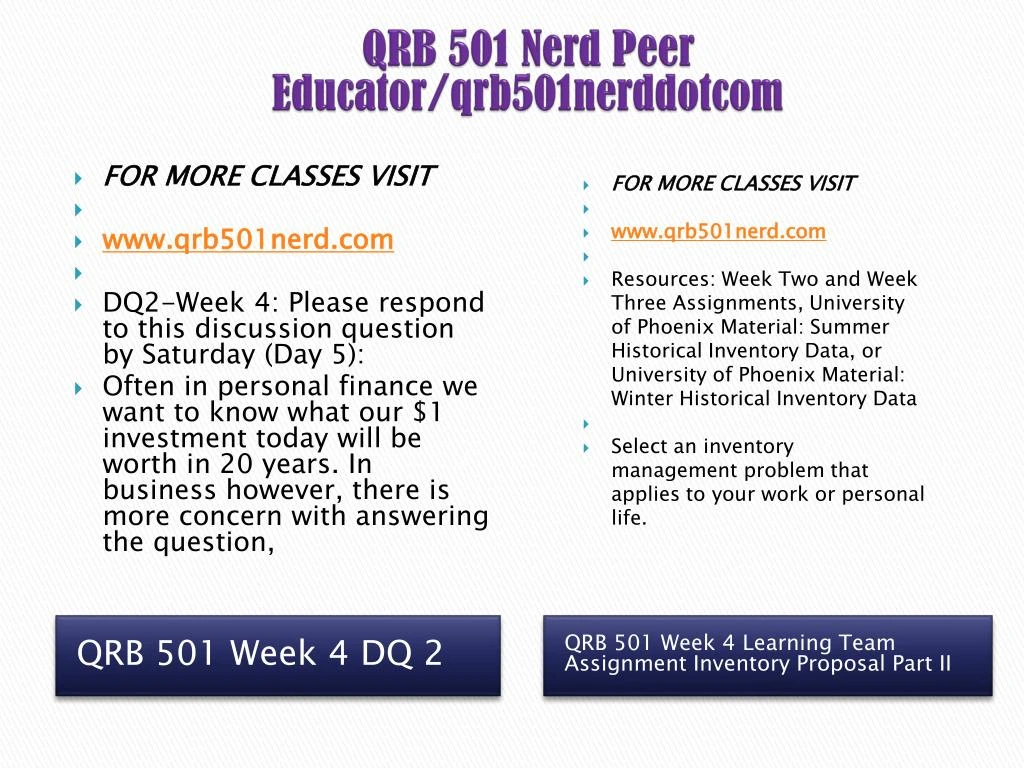 qrb 501 university of phoenix qrb 501 university of phoenix