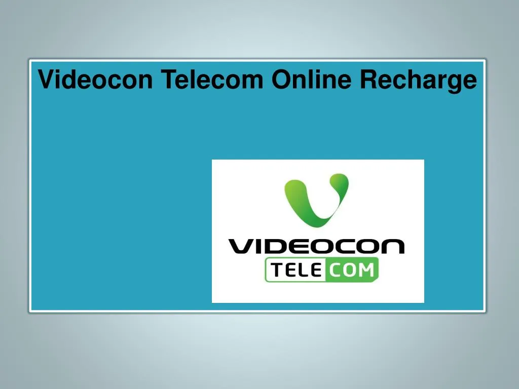 videocon telecom o nline recharge n.