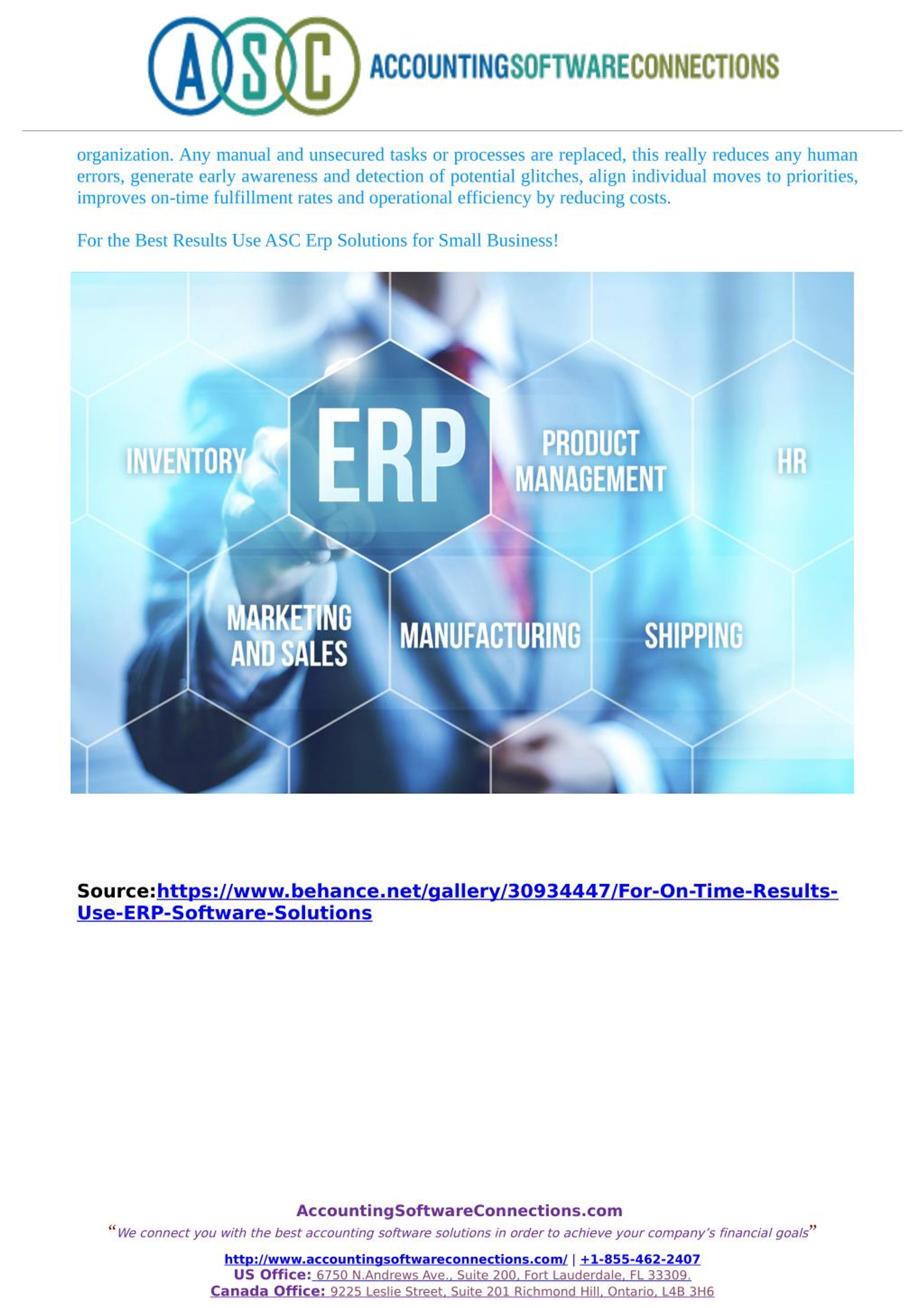 PPT - For Efficient On-Time Results Use ERP Software Solutions ...