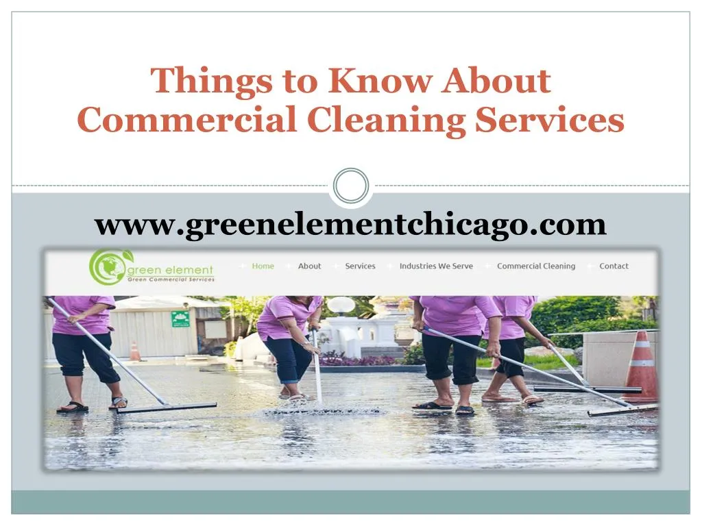 things to know about commercial cleaning services n.
