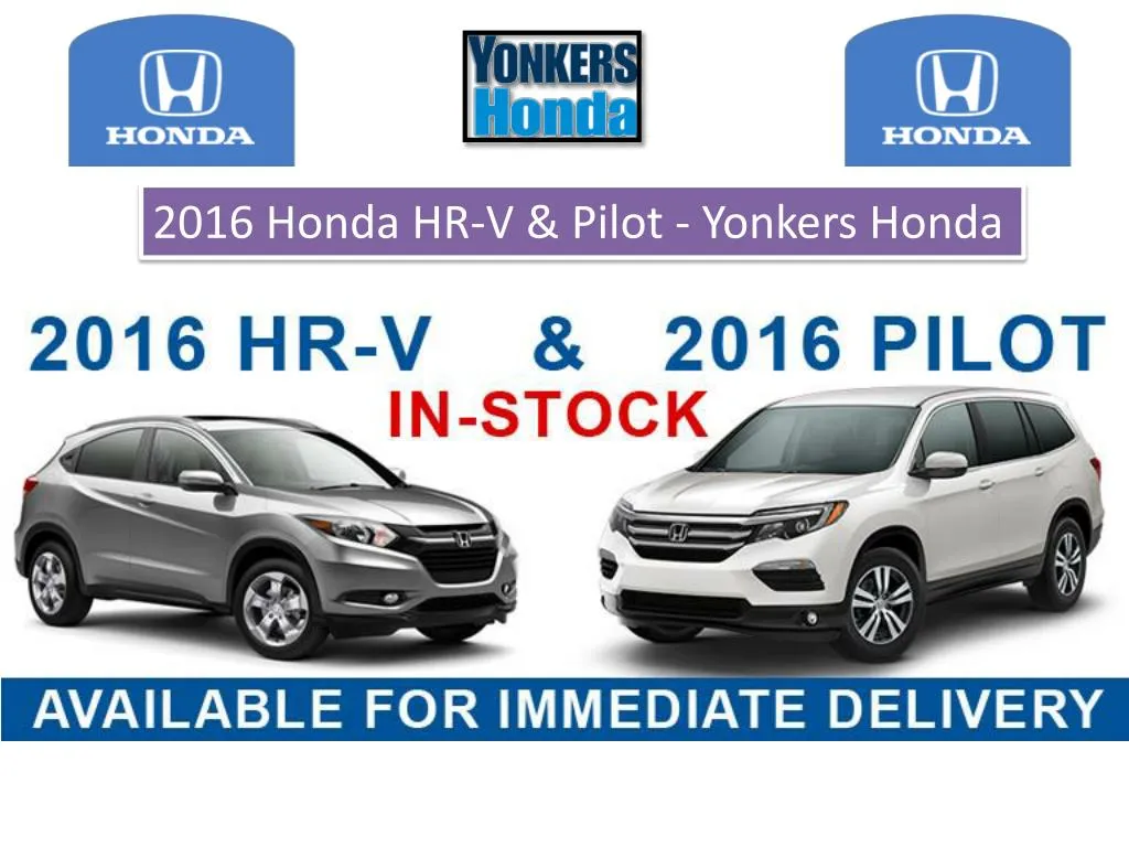 PPT Choose Your Honda at Yonkers Honda PowerPoint Presentation, free