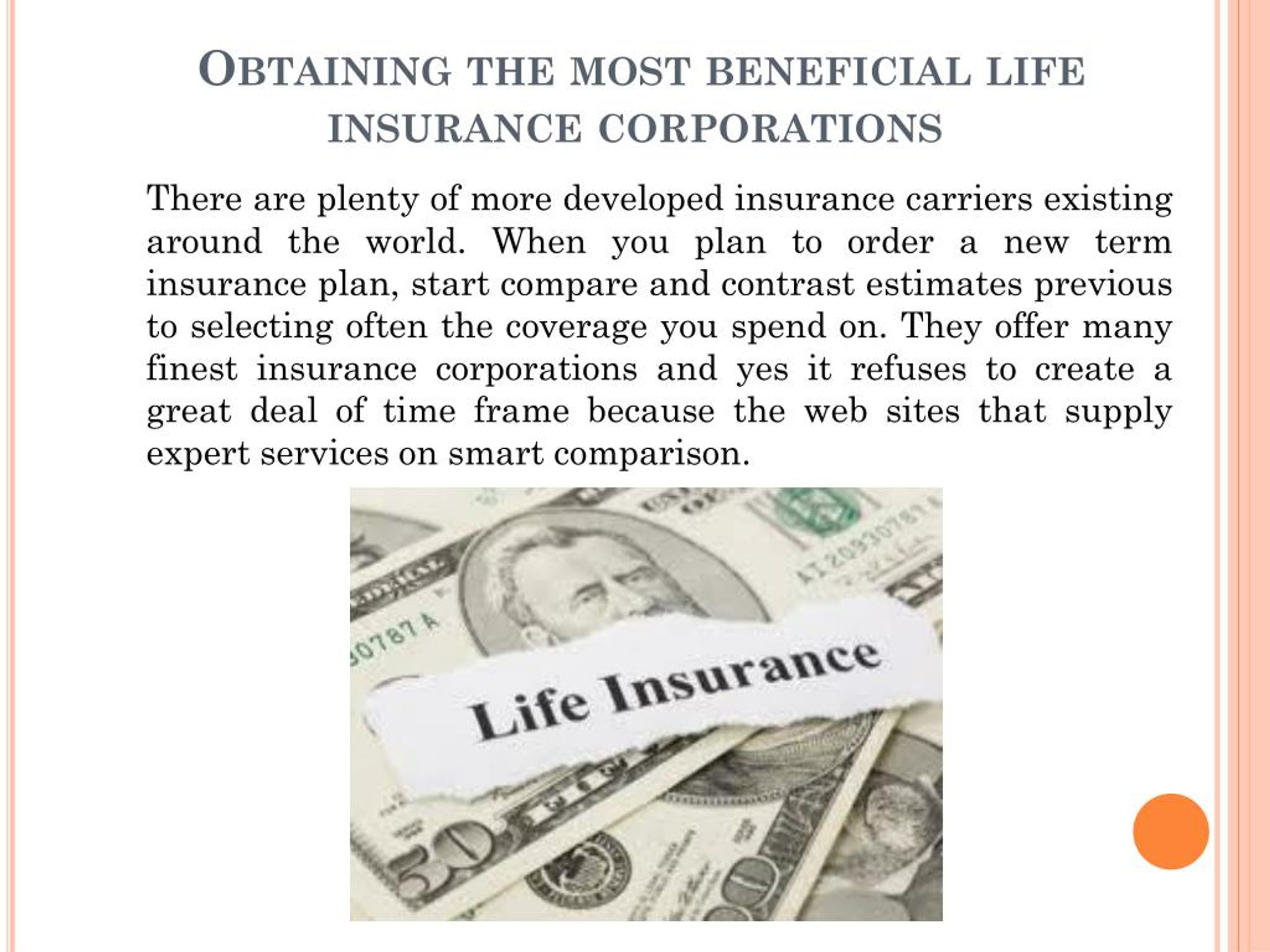 PPT - Obtaining The Most Beneficial Life Insurance Corporations.pptx ...