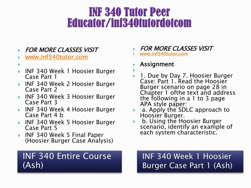 hoosier burger case part 3 Hoosier burger case: part 3 read the hoosier burger scenario on page 161 in chapter 5 ofthe text and address the following in a 2 page apa style paper: a assume you are preparing the customer satisfaction questionnaire. hoosier burger case part 3 Hoosier burger case: part 3 read the hoosier burger scenario on page 161 in chapter 5 ofthe text and address the following in a 2 page apa style paper: a assume you are preparing the customer satisfaction questionnaire.