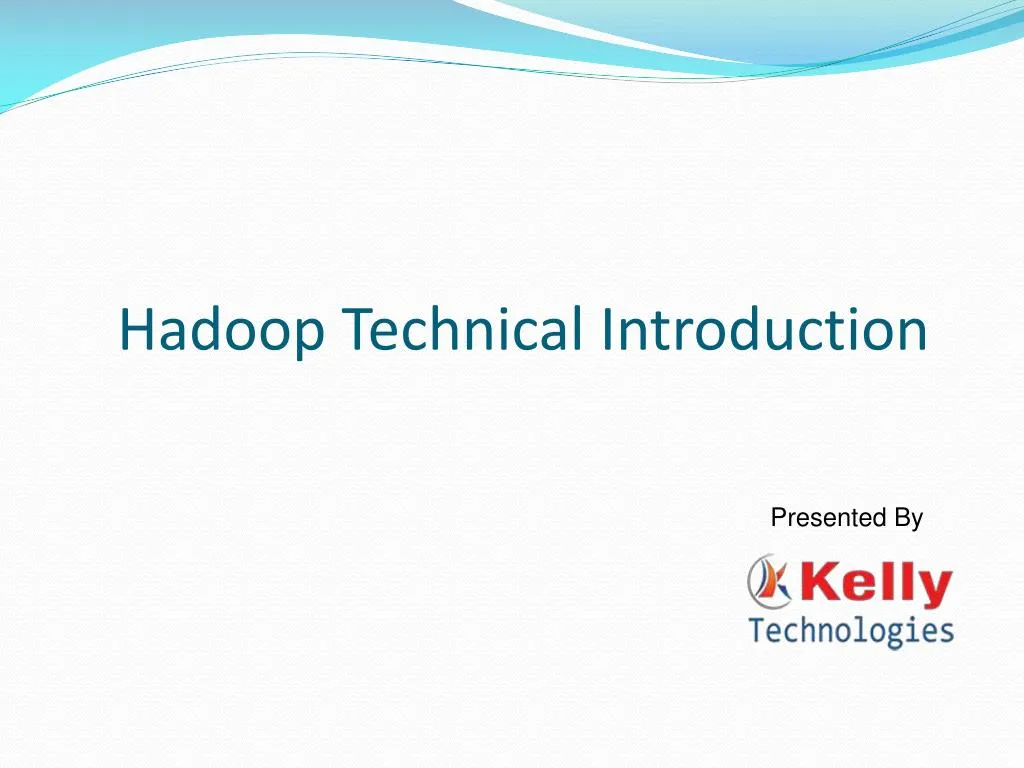 hadoop technical introduction n.