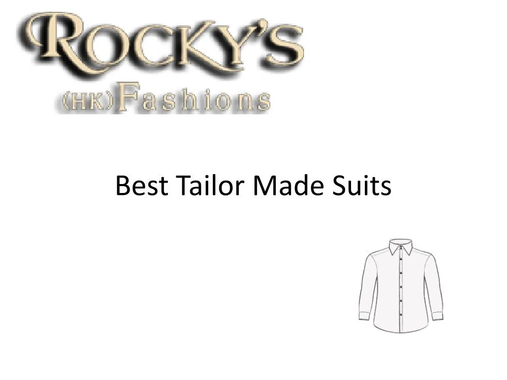best tailor made suits n.