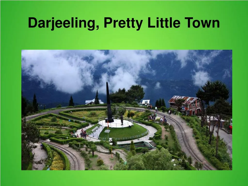 darjeeling pretty little town n.