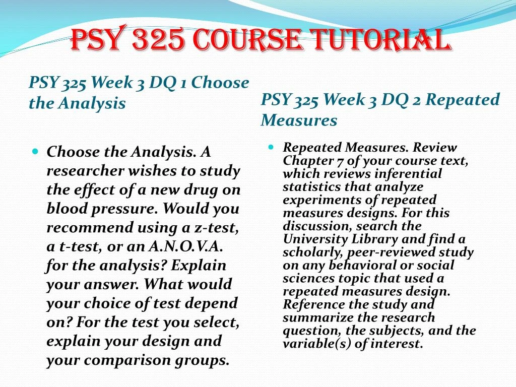 psy 325 statistics for the behavioral social sciences Psy 325 week 1 assignment descriptive article critique psy 325 week 1 dq 1 data analysis psy 325 week 2 assignment inferential statistics article critique. psy 325 statistics for the behavioral social sciences Psy 325 week 1 assignment descriptive article critique psy 325 week 1 dq 1 data analysis psy 325 week 2 assignment inferential statistics article critique.