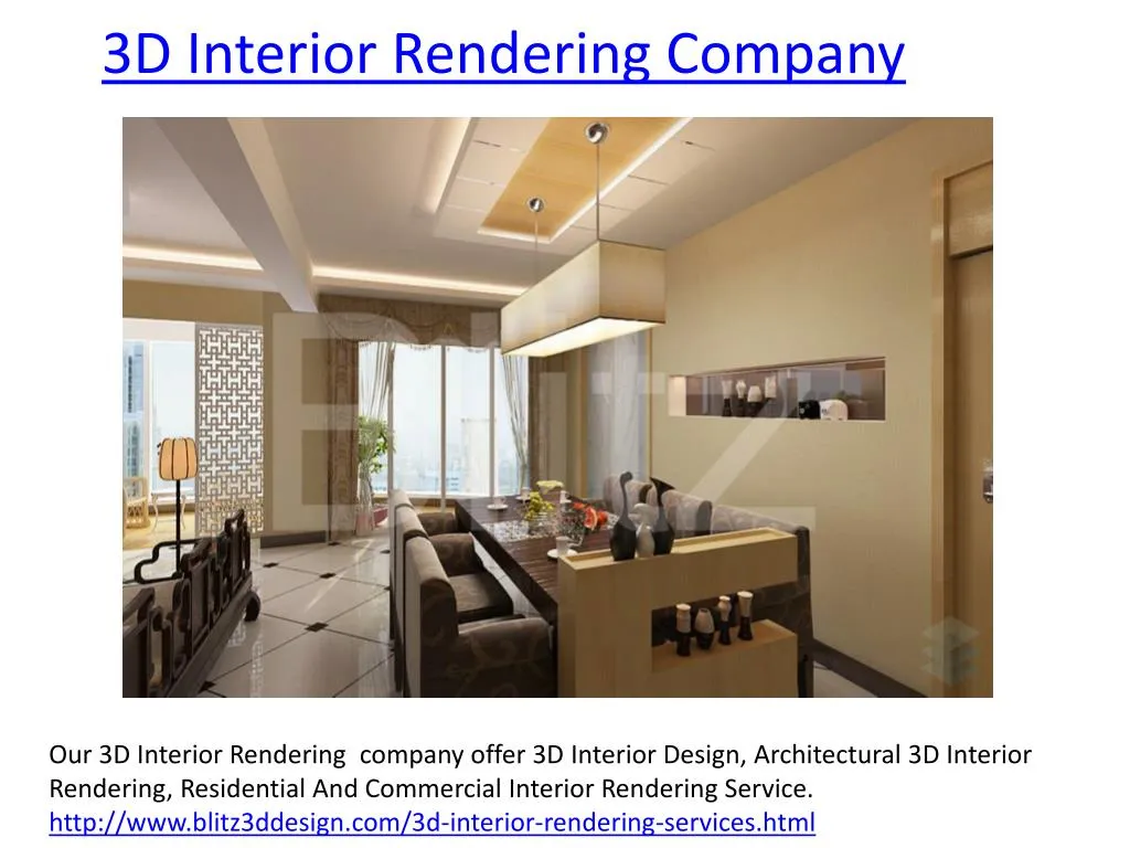 PPT - 3D Interior Rendering And Design Company PowerPoint Presentation ...