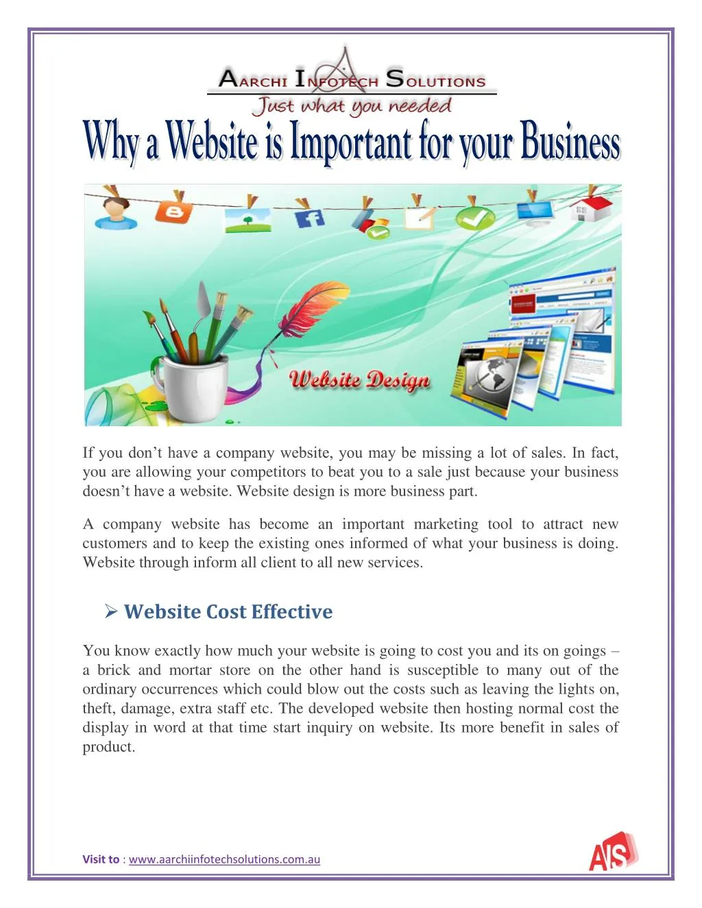 PPT   Why A Website Is Important For Your Business