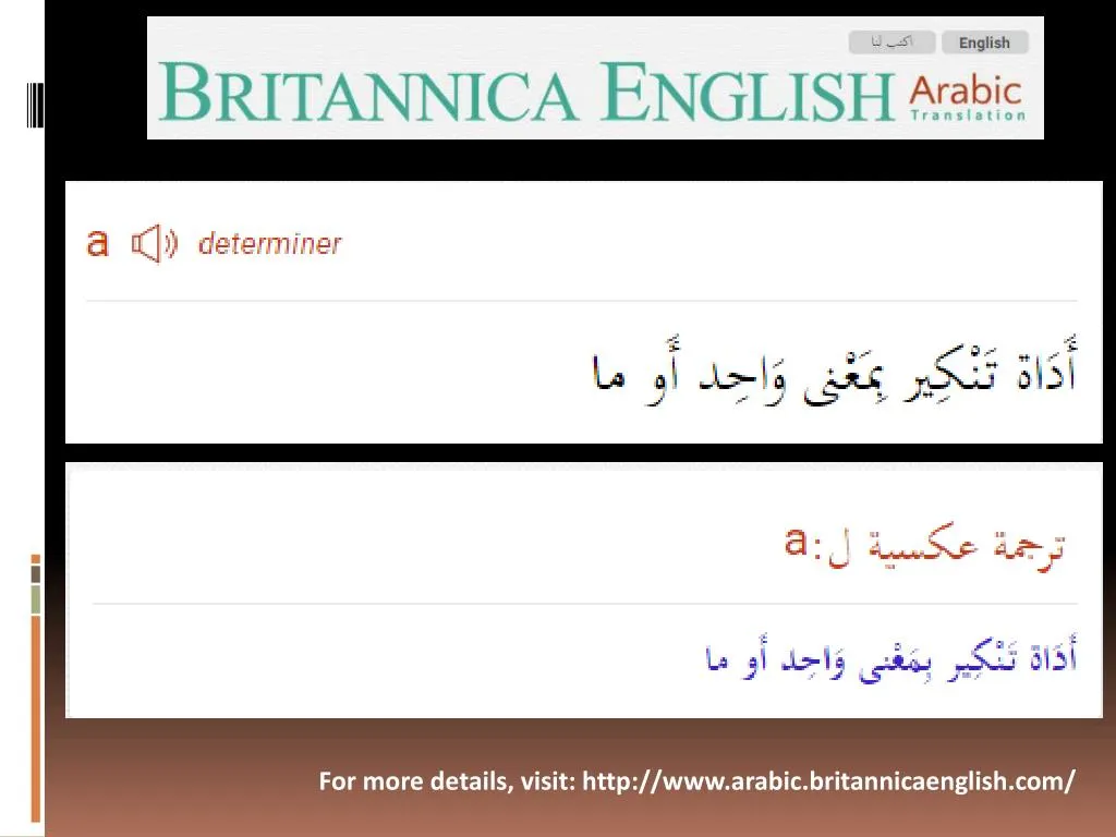 PPT Arabic Translator PowerPoint Presentation, free download ID7243601