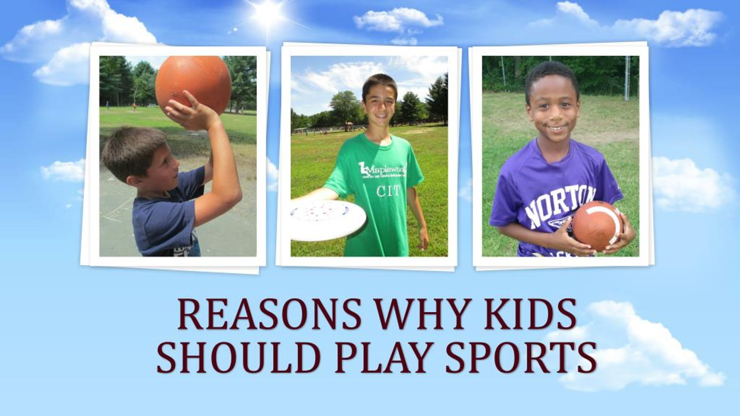 PPT - Reasons Why Kids Should Play Sports PowerPoint Presentation, Free ...