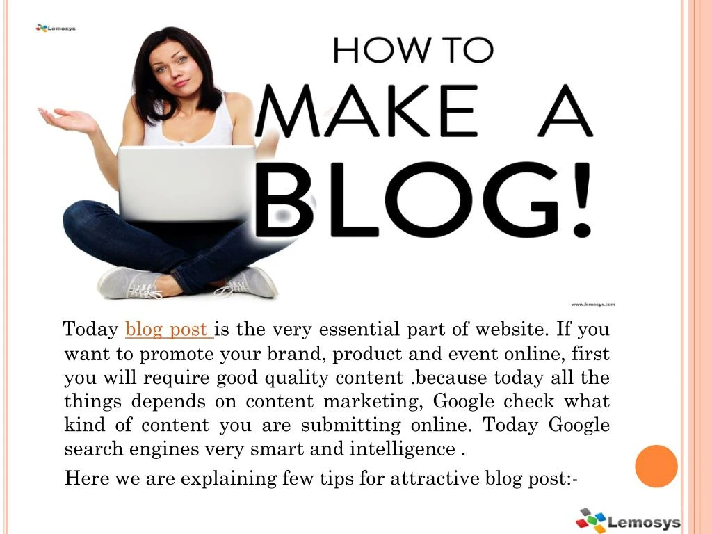 Create a Blog Post that Effectively Showcases the Value of Your Product/Service