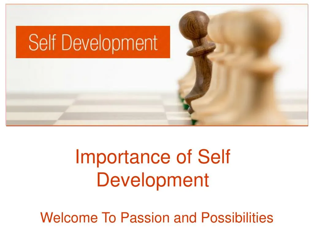 presentation for self development