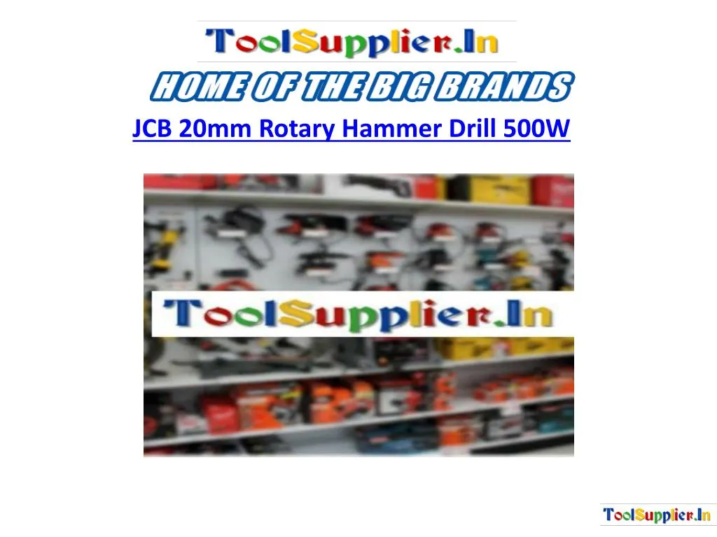 PPT JCB HAMMER DRILL 20MM price in india JCB HAMMER drill india